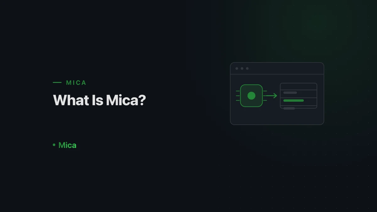Mica shown as an agent working inside an Excel workbook
